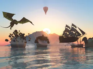 Looking Out To The Sea Wallpaper