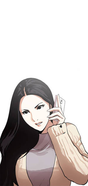 Lookism Crystal On Phone Wallpaper