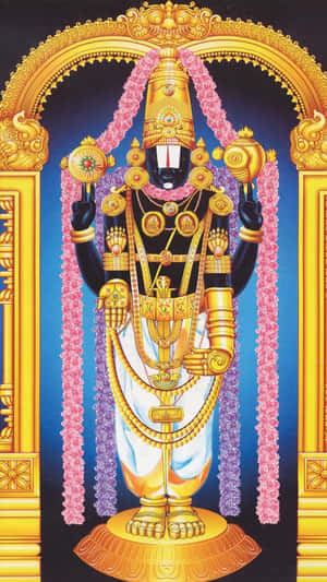 Lord_ Balaji_ Traditional_ Artwork Wallpaper
