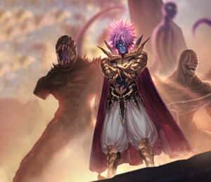 Lord Boros Unleashing His Destructive Power Wallpaper