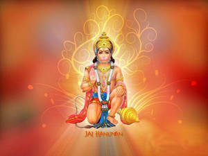Lord Hanuman With Vines Hd Wallpaper