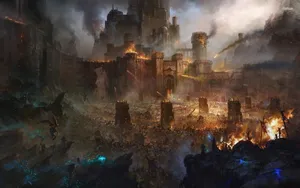 Lord Of The Rings Landscape War Wallpaper