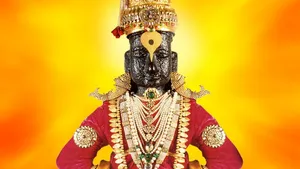 Lord Pandurang Idol Statue Wallpaper