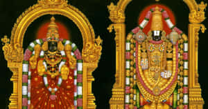 Lord_ Perumal_ Traditional_ Artwork Wallpaper