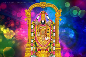 Lord Venkateswara 4k Bokeh Wallpaper