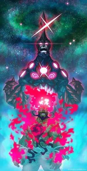 Lordgenome - The Spiral King Ruling Over The Teppelin City Wallpaper