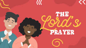 Lords Prayer Sunday School Illustration Wallpaper