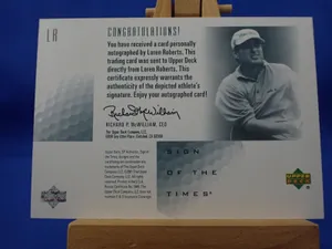 Loren Roberts Trading Card Wallpaper