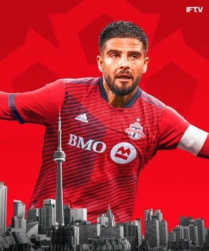 Lorenzo Insigne Toronto Fc Digital Collage Wallpaper