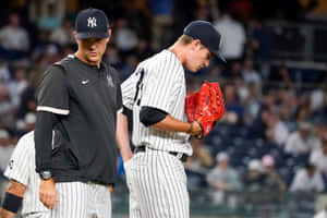 Los Angeles Angels Pitcher, Andrew Heaney, In-game Action Wallpaper