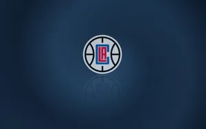 Los Angeles Clippers Mirrored Art Wallpaper
