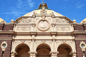 Los Angeles County Historical Art Museum Facade Wallpaper