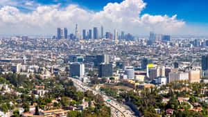 Los Angeles Daytime Skyline Wallpaper