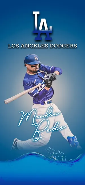 Los Angeles Dodgers Mookie Betts Wallpaper
