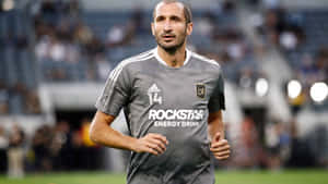 Los Angeles Fc Giorgio Chiellini Against Austin Fc 2022 Wallpaper