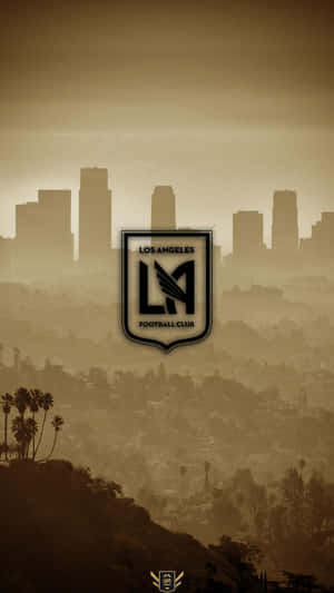 Los Angeles Fc Logo Digital Art La City Background Wallpaper