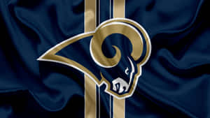 Los Angeles Rams Logoon Flag Wallpaper