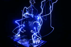 Lose Yourself In The Beat Of Electronic Dance Music Wallpaper