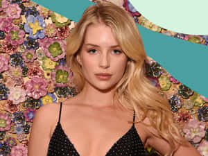 Lottie Moss, Exuding Elegance And Class Wallpaper