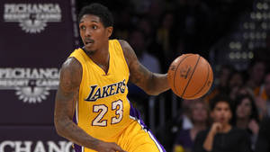 Lou Williams La Lakers Number 23 Wallpaper