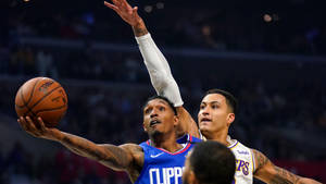 Lou Williams Lay-up Action Wallpaper