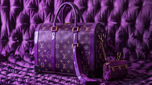Louis Vuitton Purple Collection Wallpaper