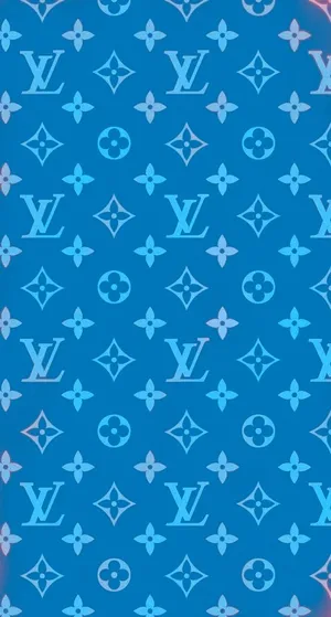Louis Vuitton Unveils Its Latest Classic Blue Design Wallpaper