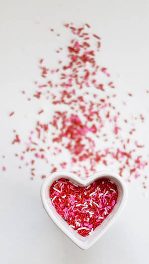 Love Aesthetic Sprinkles Wallpaper