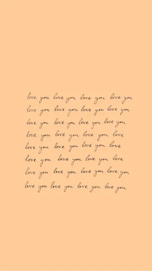 Love Aesthetic Words Wallpaper