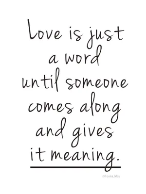 Love Black And White Meaning Quote Wallpaper