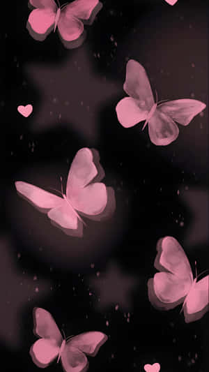 Love Butterflies In Flight Wallpaper