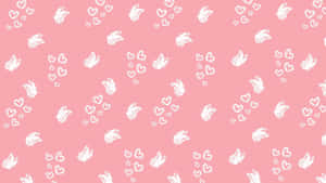 Love Butterfly Pattern Wallpaper