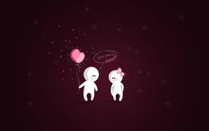 Love Cartoon Desktop Wallpaper