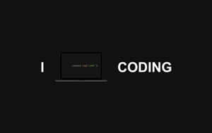 Love Coding Console Log Wallpaper Wallpaper