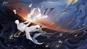 Love In Deep Space Wallpaper