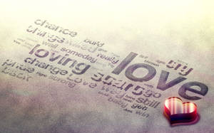 Love Is A Beautiful Feeling Worth Celebrating Wallpaper