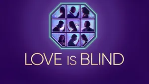 Love Is Blind Show Logo Wallpaper