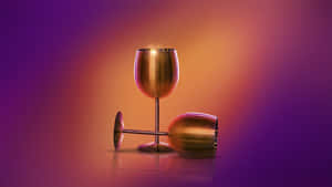 Love Is Blind Wine Glasses Wallpaper