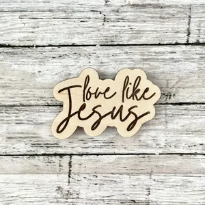 Love Like Jesus Wooden Sign Wallpaper