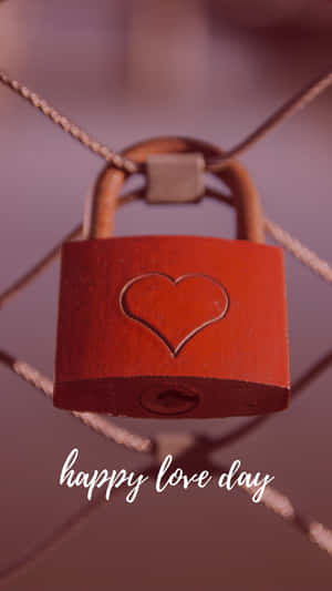 Love Lock Happy Love Day Wallpaper