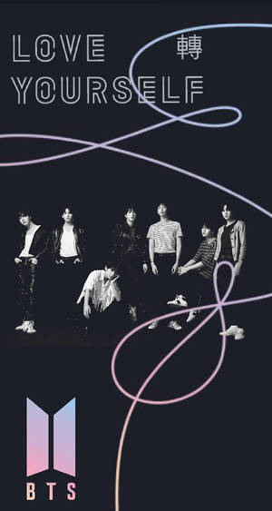 Love Yourself Bts Logo Wallpaper