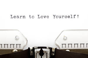 Love Yourself Inspirational Laptop Wallpaper