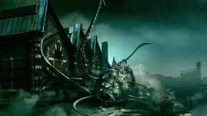 Lovecraftian Horror Creatureby Waterfront Wallpaper