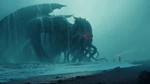 Lovecraftian Horror Of Cthulhu Wallpaper