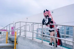 Lovely Anime Girl With Cherry Blossoms Wallpaper