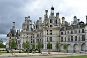 Lovely Chateau De Chambord Photography Wallpaper