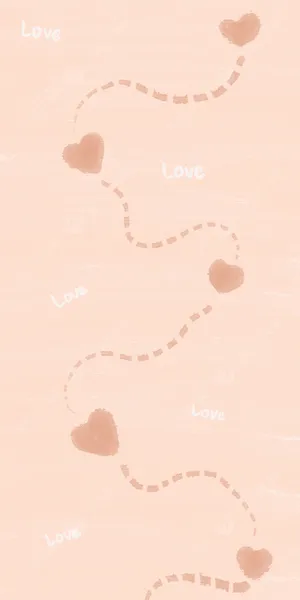 Lovely Heart Line [wallpaper] Wallpaper
