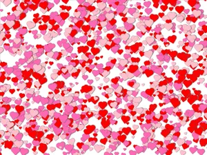 Lovely Heart Pattern Wallpaper Wallpaper