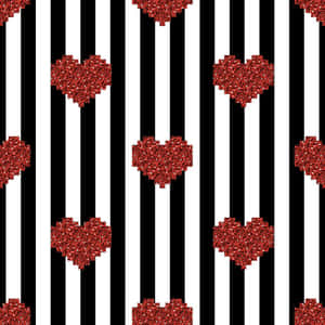 Lovely Heart Patterns Wallpaper Wallpaper
