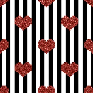 Lovely Heart Patterns Wallpaper Wallpaper